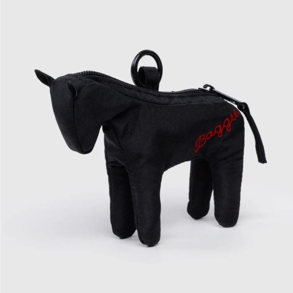 Horse Baggu Purse Charm keychain Black BNWT - Picture 2 of 3